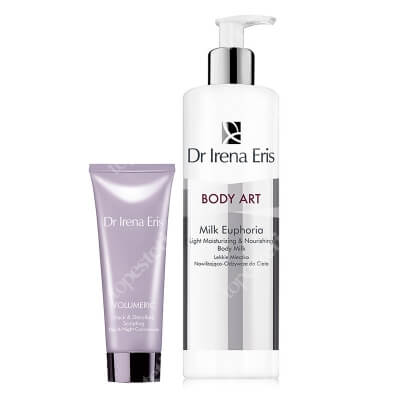 Dr Irena Eris Neck And Decollate Concentrate + Body Milk ZESTAW Modelujący koncentrat na szyję i dekolt 75 ml + Lekkie mleczko nawilżająco-odżywcze do ciała 400 ml
