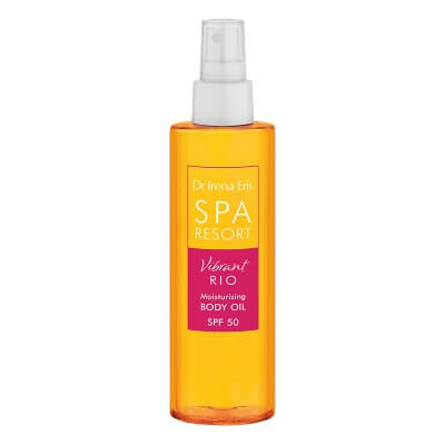 Dr Irena Eris Vibrant Rio Moisturizing Body Oil SPF 50 Nawilżający olejek do opalania SPF 50 200 ml