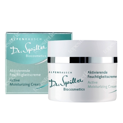 Dr Spiller Active Moisturizing Cream Intensywnie nawilżający krem z ekstraktem z ziół alpejskich, kwasem hialuronowym, 50 ml
