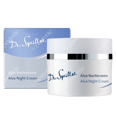 Dr Spiller Aloe Night Cream Odżywczy krem na bazie aloesu, jedwabiu, elastyny, kolagenu oraz witaminy C i E 50 ml