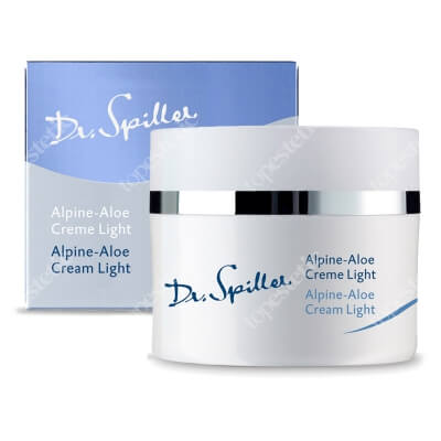 Dr Spiller Alpin Aloe Cream Light Lekki 24 godzinny krem z aloesu alpejskiego 50 ml