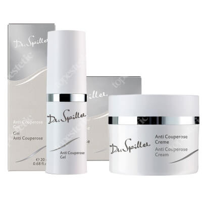 Dr Spiller Anti Couperose Set ZESTAW Żel wzmacniający naczynia krwionośne 20 ml + Krem do cer naczyniowych 50 ml