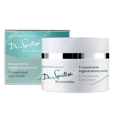 Dr Spiller Concentrated Care Cream Regenerujący krem z ekstraktem z szarotki alpejskiej, dzikiej róży, budlei Dawida 50 ml