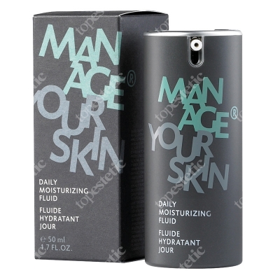 Dr Spiller Daily Moisturizing Fluid Rewitalizujący nawilżacz z opatentowanym związkiem Glycamon®, olejkiem jojoba i marula 50 ml