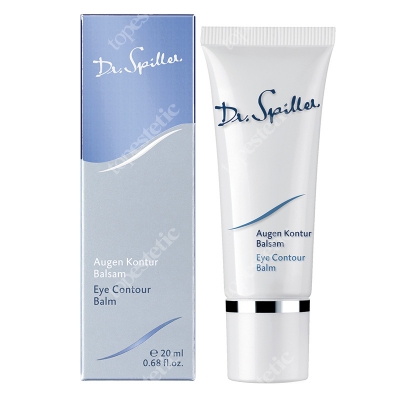 Dr Spiller Eye Contour Balm Lipidowy balsam pod oczy z olejem sojowym, lecytyną oraz witaminą E, A i C, 20 ml