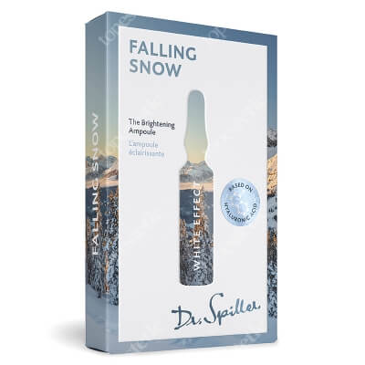 Dr Spiller Falling Snow The Brightening Ampoule Ampułki biały efekt 7 x 2 ml