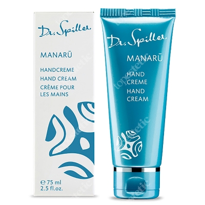 Dr Spiller Manaru Hand Cream Krem do pielęgnacji dłoni z ekstraktem z hibiskusa, olejem Manoi, ekstraktem z białej orchidei 75 ml