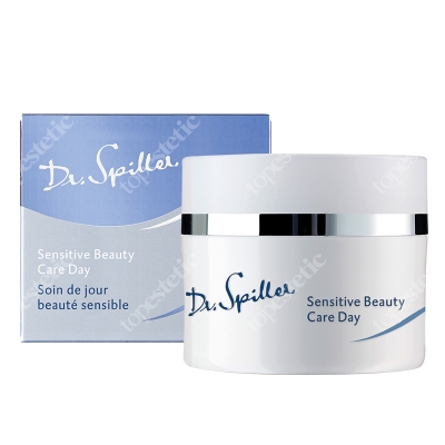 Dr Spiller Sensitive Beauty Care Day Łagodzący krem na bazie oleju z pestek winogron, awokado, ekstraktem z arniki i nagietka oraz witaminą E 50 ml