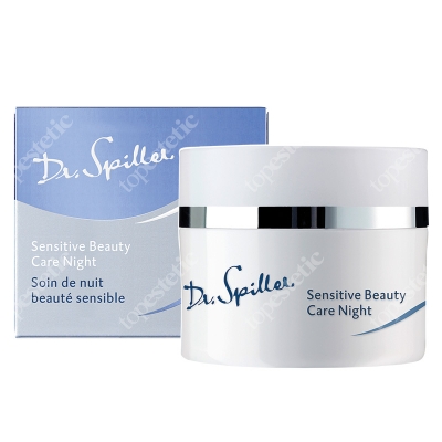 Dr Spiller Sensitive Beauty Care Night Wyciszający krem na noc z ekstraktem z arniki, nagietka oraz na bazie oleju z awokado i z pestek winogron 50 ml