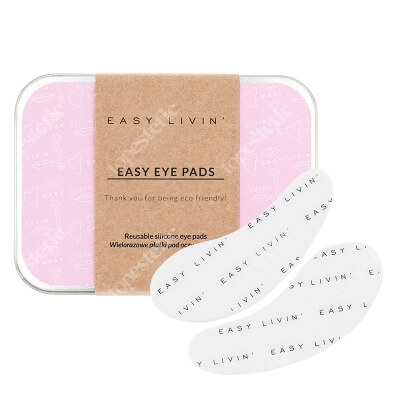 Easy Livin Easy Eye Pads Wielorazowe płatki z silikonu 2 szt