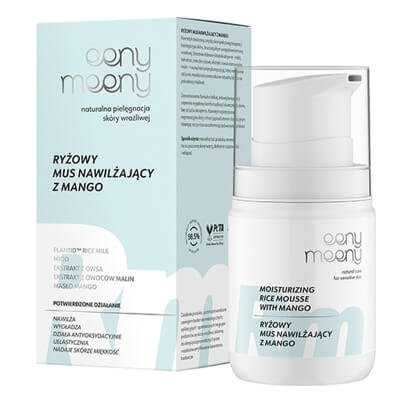 Eeny meeny Moisturizing Rice Mousse with Mango Ryżowy mus nawilżający z mango 50 ml