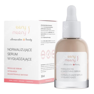 Eeny meeny Normalizujące Serum Wygładzające Dla skóry z niedoskonałościami, nadprodukcją sebum, rozszerzonymi porami i nadmiernym błyszczeniem 30 ml