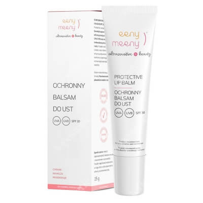 Eeny meeny Ochronny Balsam do Ust UVA, UVB SPF 30 Chroni, nawilża, regeneruje 15g