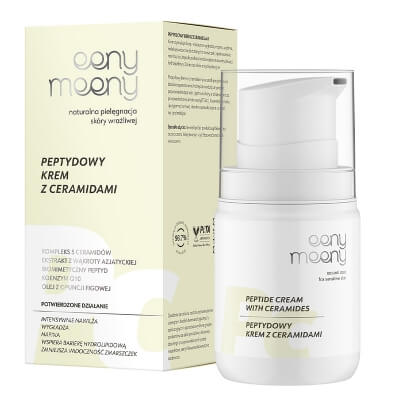 Eeny meeny Peptydowy Krem z Ceramidami Nawilżenie, wygładzenie i napięcie skóry twarzy 50 ml