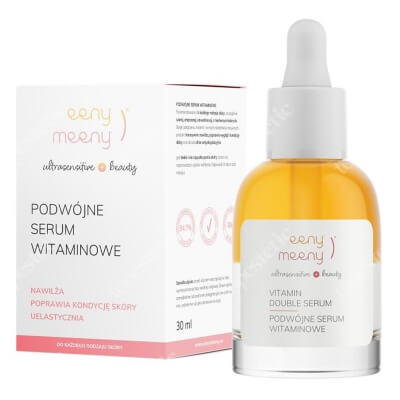 Eeny meeny Podwójne Serum Witaminowe dla każdego rodzaju skóry, szczególnie szarej, zmęczonej, odwodnionej, o nierównym kolorycie 30 ml