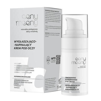 Eeny meeny Wygładzająco - Napinający Krem pod Oczy Krem do codziennej pielęgnacji delikatnej i wymagającej skóry wokół oczu 15 ml