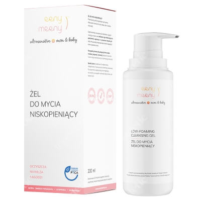 Eeny meeny Żel Do Mycia Niskopieniący Do mycia twarzy mamy oraz ciała i włosków dziecka 200 ml