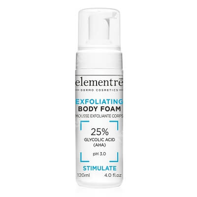 Elementre Exfoliating Body Foam Oczyszczająca pianka do ciała 120 ml