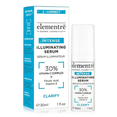 Elementre Illuminating Serum Serum z 30% kompleksem witaminy C, 30 ml