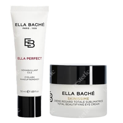 Ella Bache Beautifying Eye Set ZESTAW Kremowy preparat do demakijażu oczu 50 ml + Liftingująco- upiększający krem pod oczy 15 ml