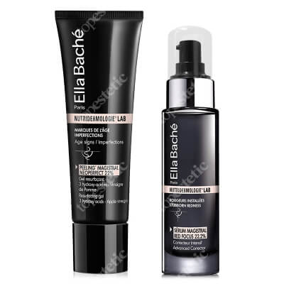 Ella Bache Cosmetic Set ZESTAW Peeling z kwasami 50 ml + Serum łagodzące do skóry wrażliwej 30 ml