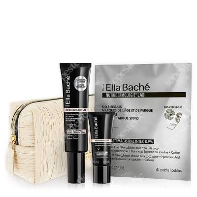 Ella Bache Hydration Ritual ZESTAW Ultra-nawilżający krem 50 ml + Maska z biocelulozy pod oczy 1 szt + Serum nawilżające 15 ml