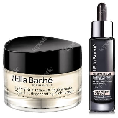 Ella Bache Lifting i Regeneracja ZESTAW Serum liftingująco - modelujące 30 ml + Liftingująco-Regenerujący krem na noc 50 ml