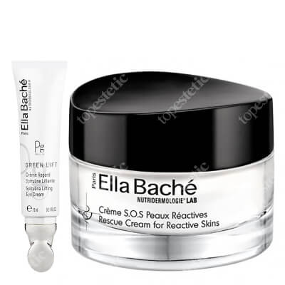 Ella Bache Perfect Set ZESTAW Krem do skóry wrażliwej 50 ml + Liftingujący krem pod oczy 15 ml