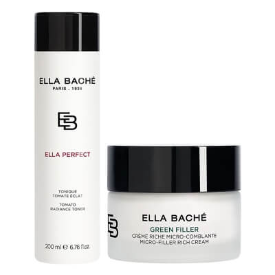 Ella Bache Radiance And Lifting Duo ZESTAW Tonik rozświetlający 200 ml + Bogaty krem przeciwzmarszczkowy z efektem wypełnienia 50 ml