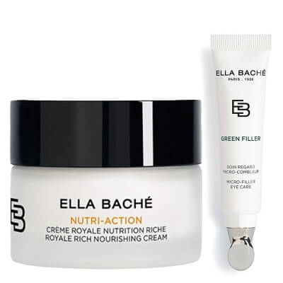 Ella Bache Royale Set ZESTAW Bogaty odżywczy krem 50 ml + Przeciwzmarszczkowy krem pod oczy z efektem wypełnienia 15 ml
