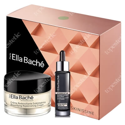 Ella Bache Skinissime Gift Box 2018 ZESTAW Odbudowująco-upiększający krem 50 ml + Serum liftingująco - modelujące 30 ml + Kosmetyczka