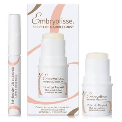 Embryolisse Beauty Eyes  ZESTAW Odżywka do brwi rzęs i 6,5 ml + Świetliste Oczy 4,5 g