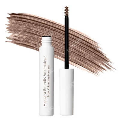 Embryolisse Brow Volumizing Mascara Light Brown Pogrubiająca mascara i pogrubiające serum do brwi 2 w 1 (kolor - jasny brąz) 5 ml