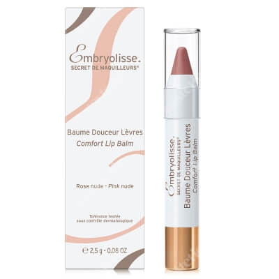 Embryolisse Comfort Lip Balm Rose Nude Koloryzująco-odżywczy balsam do ust 2,5 g