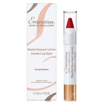 Embryolisse Comfort Lip Balm Rouge Intense Koloryzująco-odżywczy balsam do ust 2,5g