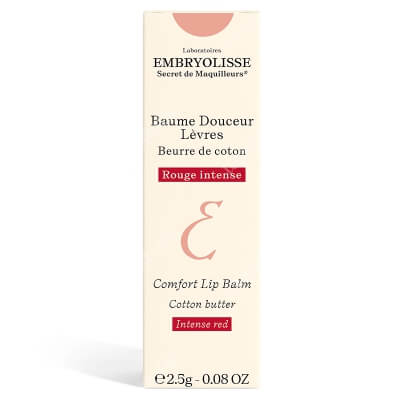 Embryolisse Comfort Lip Balm Rouge Intense Koloryzująco-odżywczy balsam do ust 2,5g