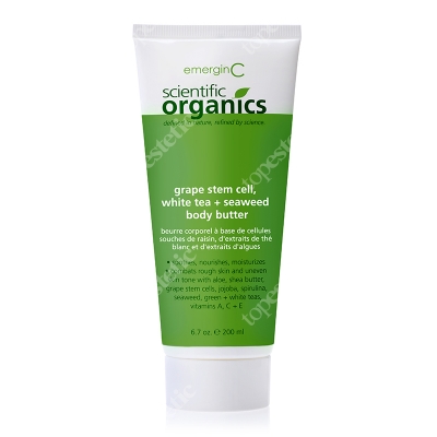 EmerginC Grape Stem Cell Body Butter Nawilżające masło do ciała z algami i komórkami macierzystymi z winogron 200 ml