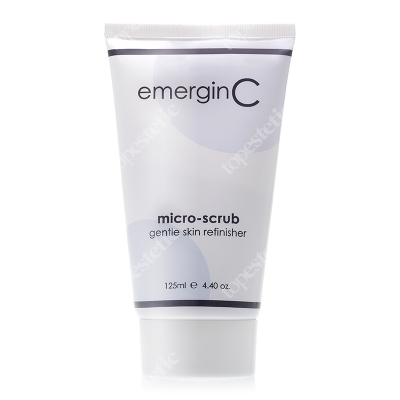 EmerginC Micro Scrub Gentle Skin Refinisher Złuszczający i rozjaśniający scrub z ekstraktami roślinnymi 125 ml