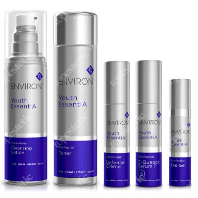 Environ Anti - Aging Premium ZESTAW Krem 35 ml + Serum 35 ml + Żel wokół oczu 10 ml + Lotion zmywający 200 ml + Tonik 200 ml