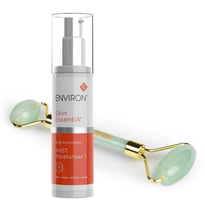 Environ AVST 1 Skin EssentiA Cream + Roller Topestetic ZESTAW Krem 50 ml + Roller do masażu twarzy z jadeitu 1 szt