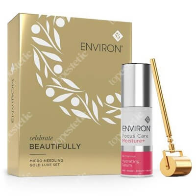 Environ Celebrate Gold Roll Cit Gift Set ZESTAW Serum 30 ml + Złoty wałek kosmetyczny 0,2 mm