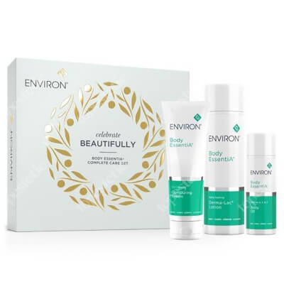 Environ Zestaw Pielęgnacyjny Celebrate ZESTAW Krem modelujący do ciała 125 ml + Nawilżacz do ciała 200 ml + Olejek odżywczy o silnym działaniu 100 ml