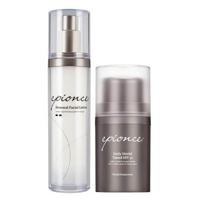 Epionce Daily Shield Duo ZESTAW Rewitalizująca emulsja do twarzy 50 ml + Emulsja ochronna SPF 50 50 ml
