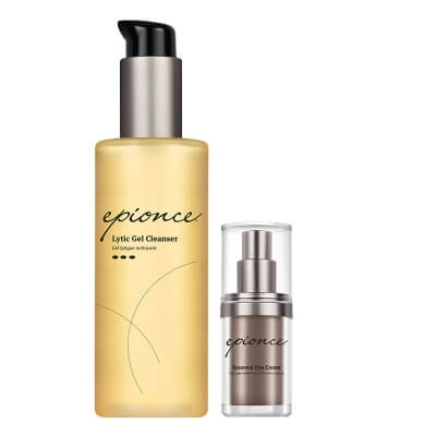 Epionce Lytic Gel Cleanser + Renewal Eye Cream ZESTAW Lityczny żel oczyszczający 170 ml + Rewitalizujący krem pod oczy 15 g