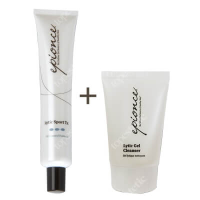 Epionce Lytic Sport Tx + Lytic Gel Cleanser ZESTAW Naprawczy krem lityczny (cera problemowa i tłusta) 50 ml + Lityczny żel oczyszczający 30 ml