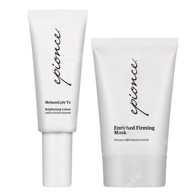 Epionce MelanoLyte Tx + Enriched Firming Mask ZESTAW Krem rozjaśniający 30 ml + Maska ultra kojąca 30 g