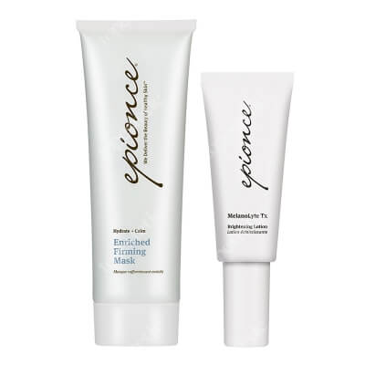 Epionce MelanoLyte Tx + Enriched Firming Mask ZESTAW Krem rozjaśniający 30 ml + Maska ultra kojąca 75 g