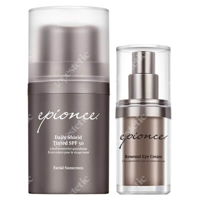 Epionce Perfect Skin ZESTAW Emulsja ochronna SPF 50 50 ml + Rewitalizujący krem pod oczy 15 g