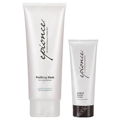 Epionce Purifying Wash + Medical Barrier Cream ZESTAW Emulsja oczyszczająca 230 ml + Krem barierowy 75 g