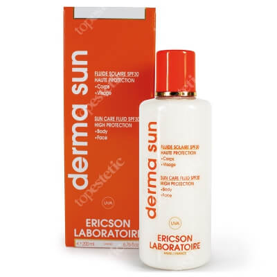 Ericson Laboratoire Derma Sun Fluide Solaire SPF30 Mleczko ochronne do twarzy i ciała SPF30 200 ml